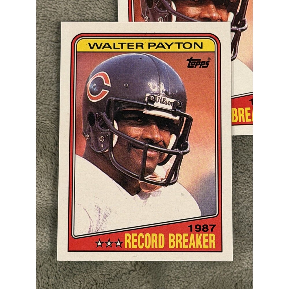 1988 Topps - 1987 Record Breakers Walter Payton #5